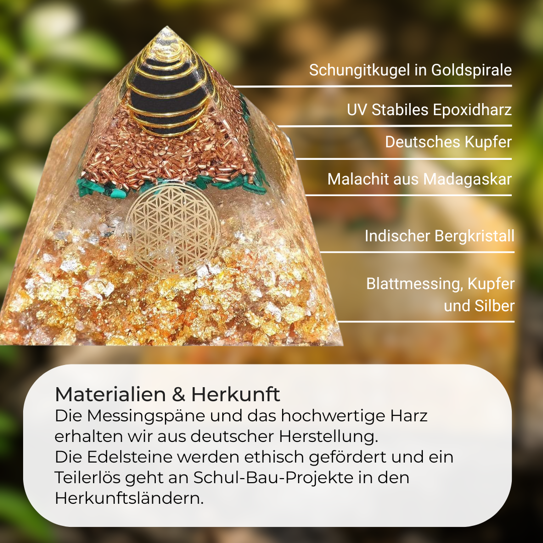 3 Orgoniten im Set - 