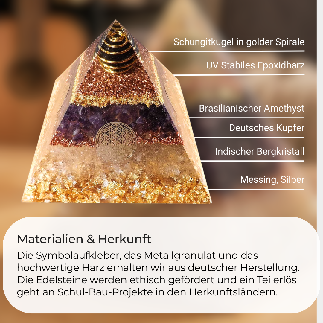 3 Orgoniten im Set - 
