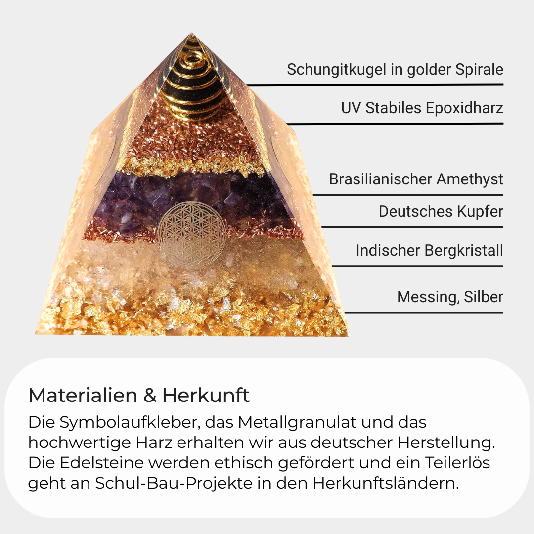 3 Orgoniten im Set - 