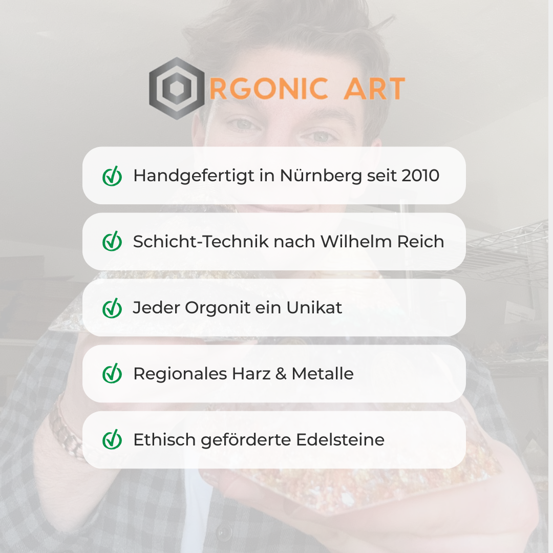 3 Orgoniten im Set - 