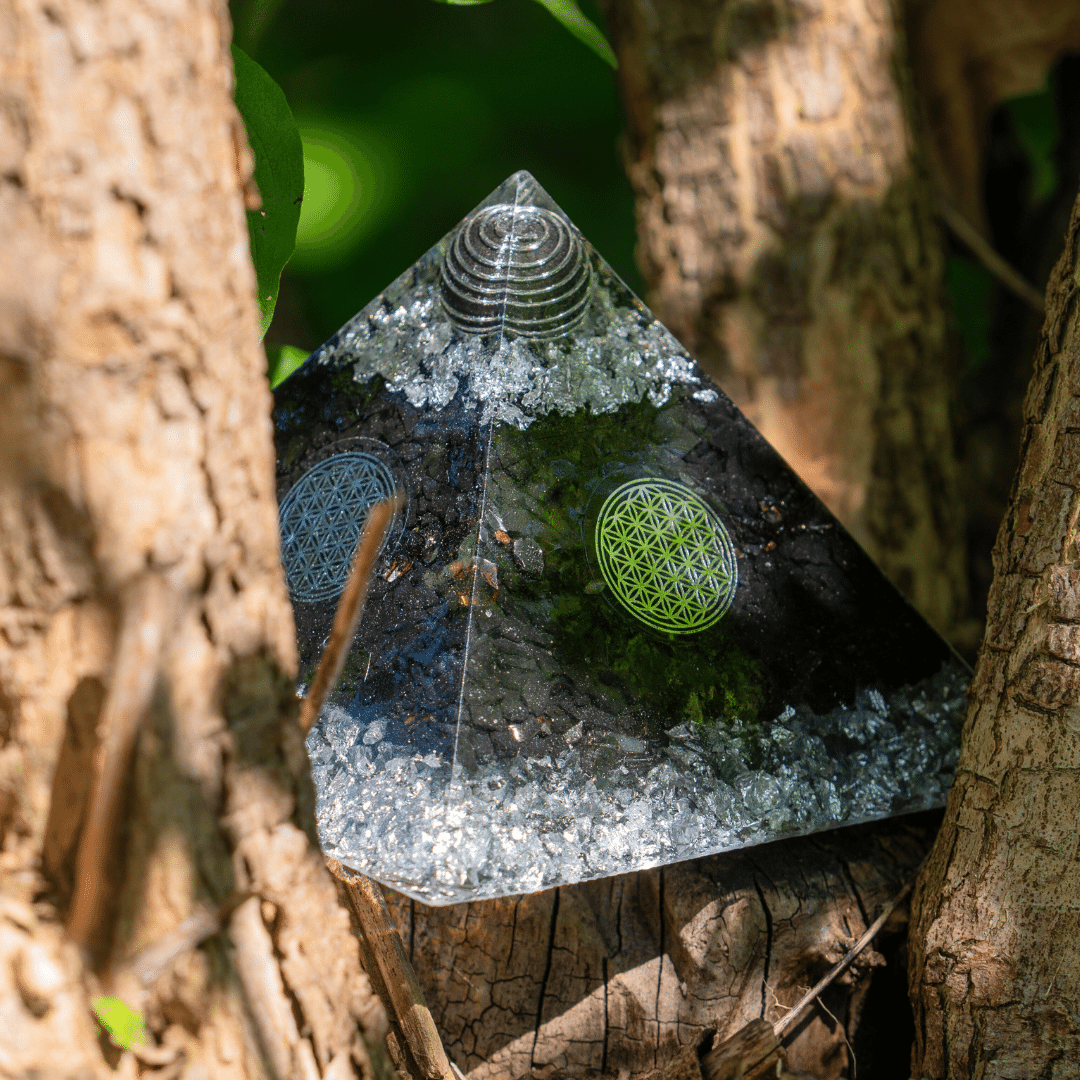 Edelschungit Pyramide - Schutzschild, Regeneration