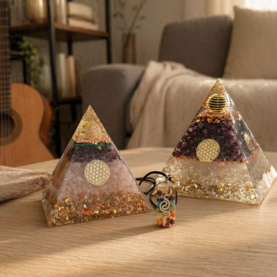 3 Orgoniten im Set - 