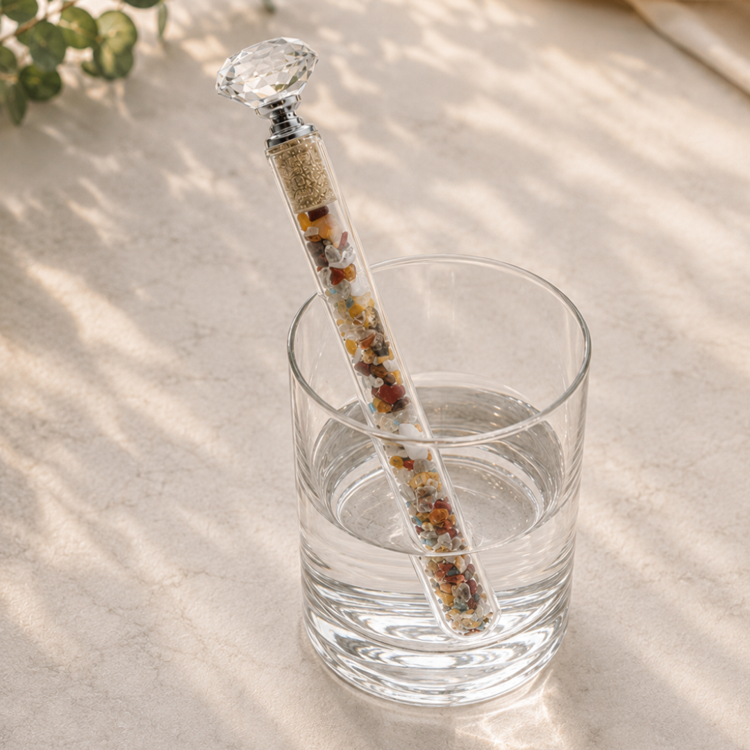 Edelstein Wasserstab 