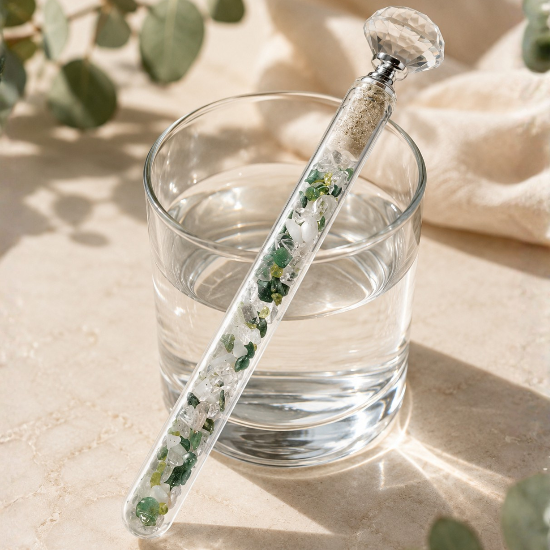 Edelstein Wasserstab 
