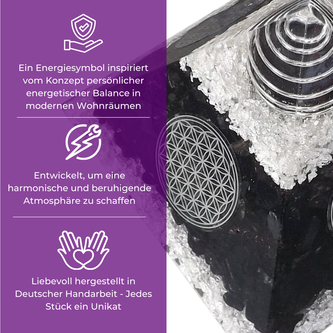 Edelschungit Pyramide - Stiller Wächter