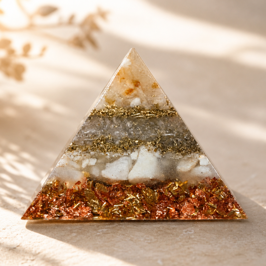 Orgonit Pyramide "Lichtwerdung"