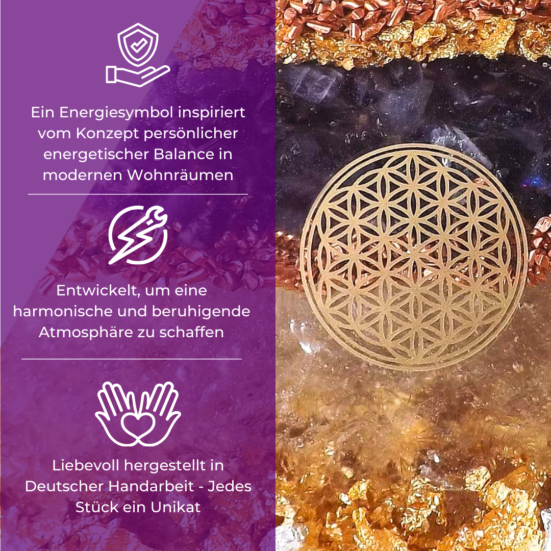 Orgon Generator Pyramide Groß - Innere Harmonie