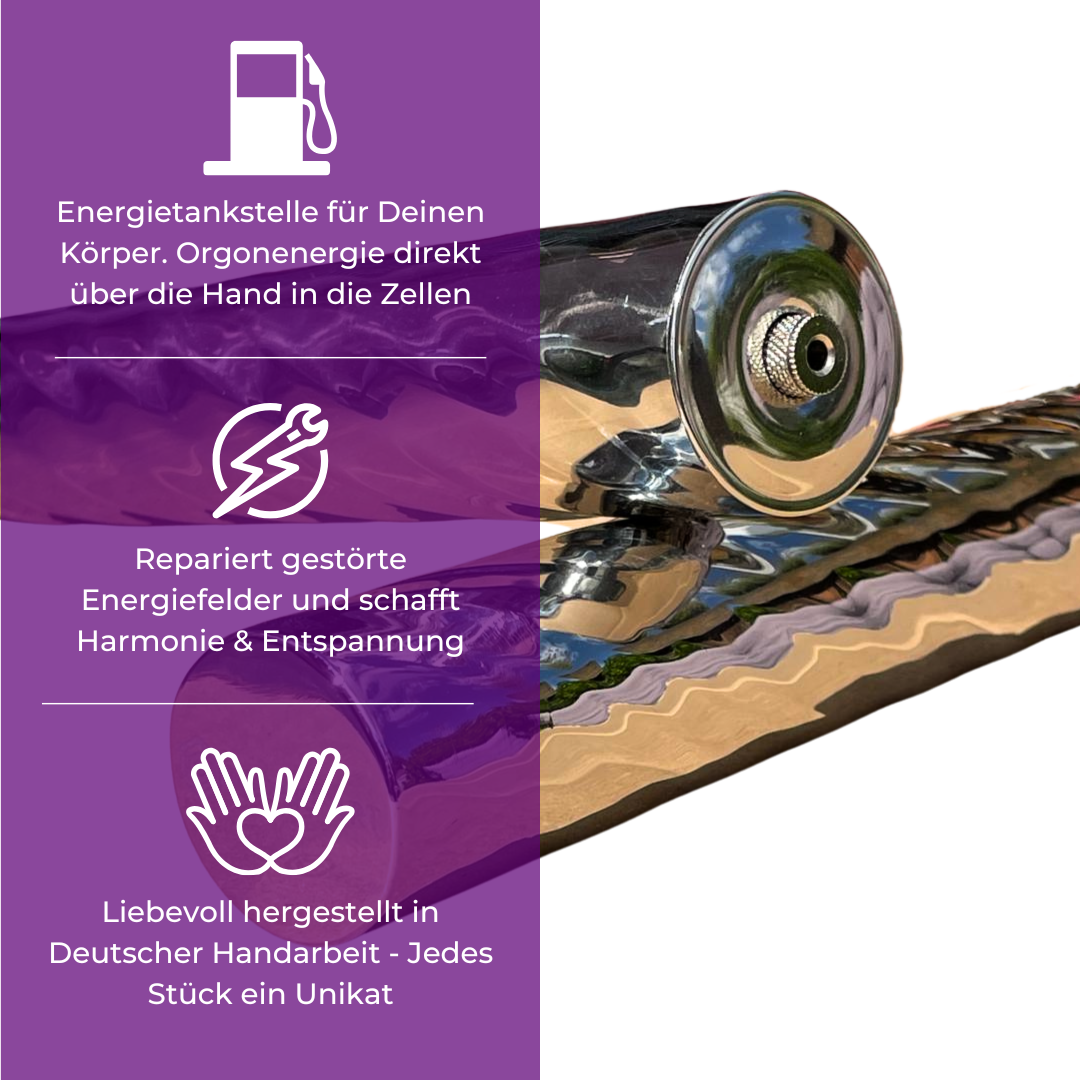 Orgon Energiestäbe - Manuelles Energieaufladen