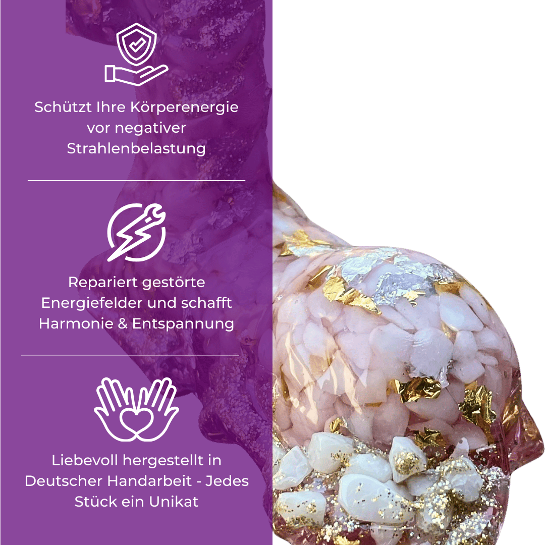Magisches Orgonit-Einhorn - Reinigung & Klärung