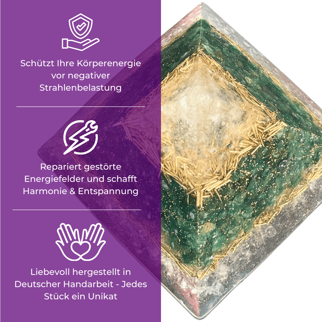 Orgonit Generator Pyramide - Erfüllung, Manifestation