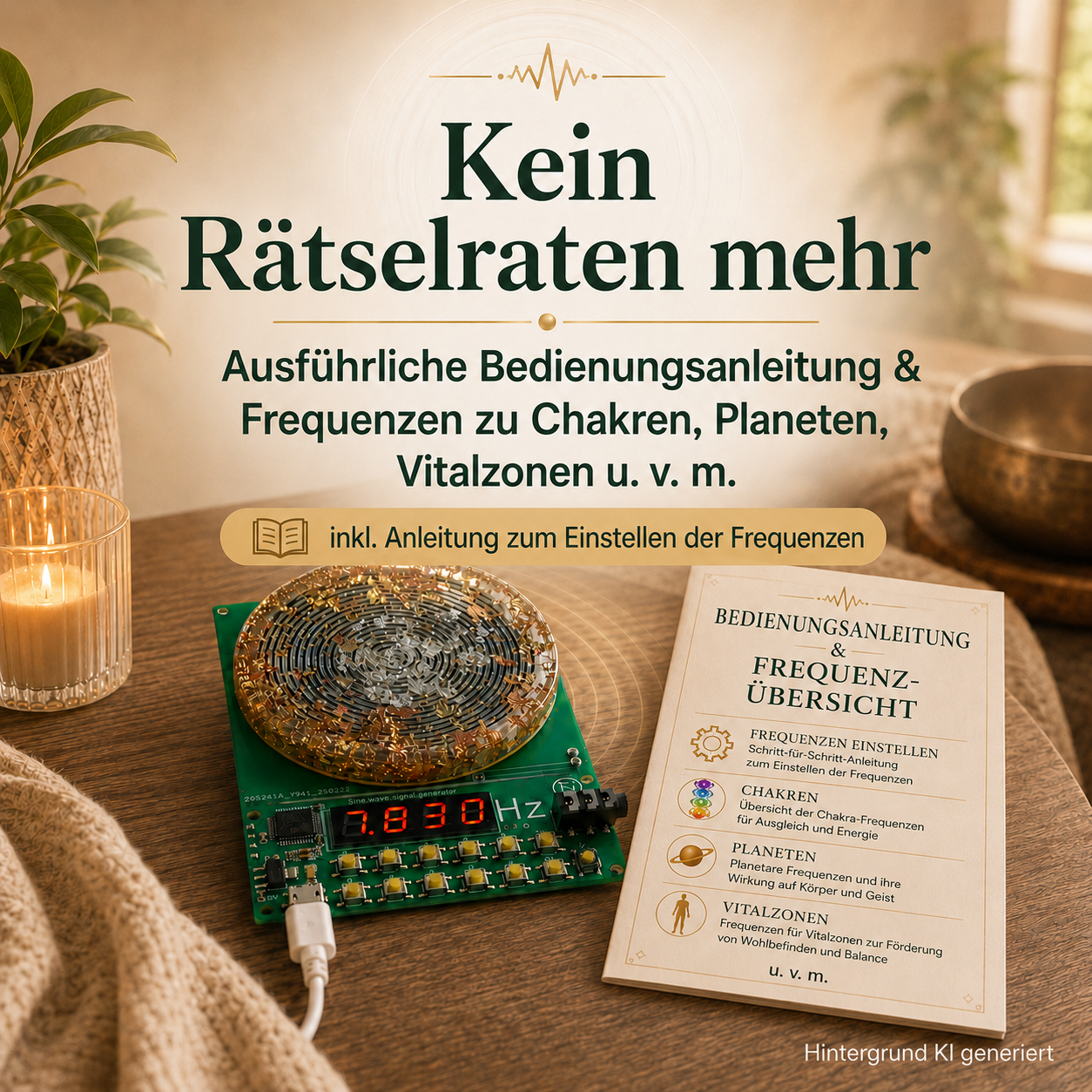 Schumann Frequenzgenerator V2