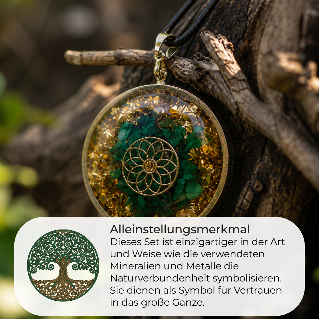 3 Orgoniten im Set - 