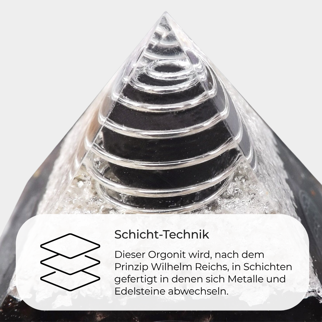 Edelschungit Pyramide - Stiller Wächter
