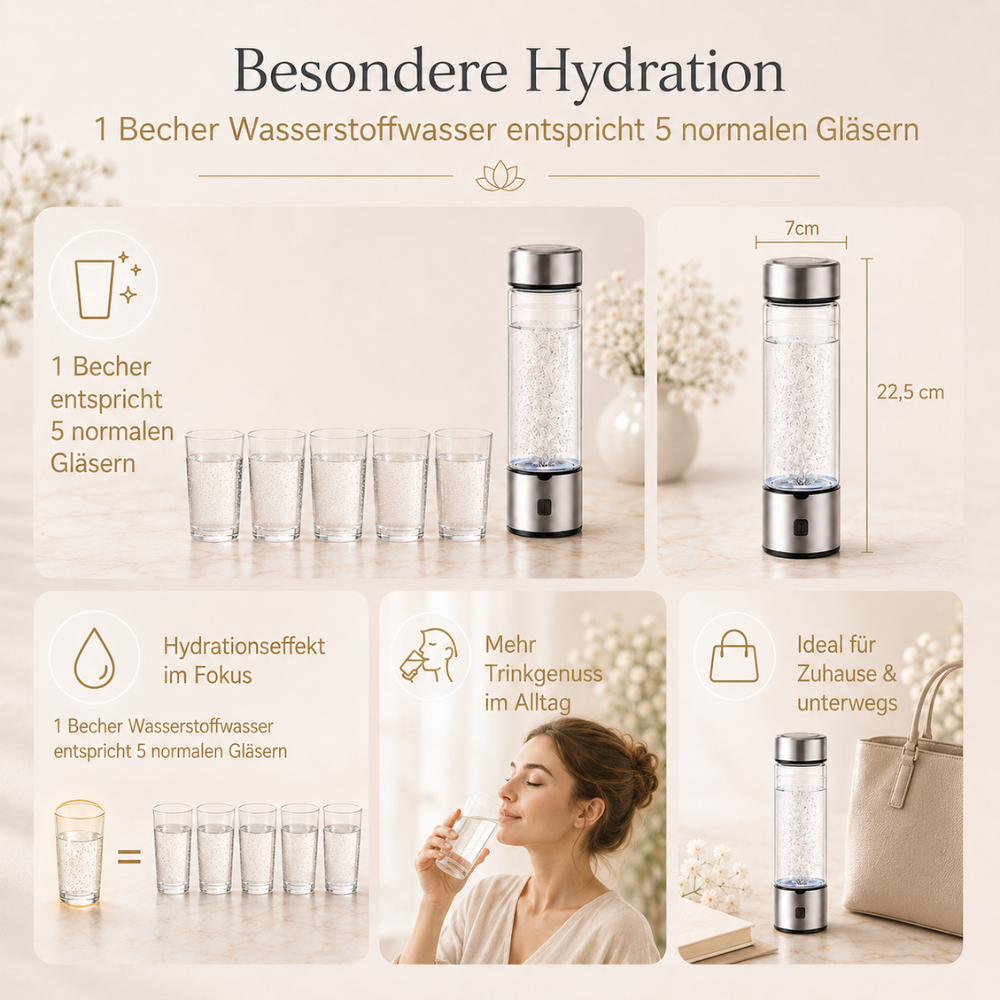 Sonderverkauf-Angebot: Wasserstoff-Flasche Ausverkauf