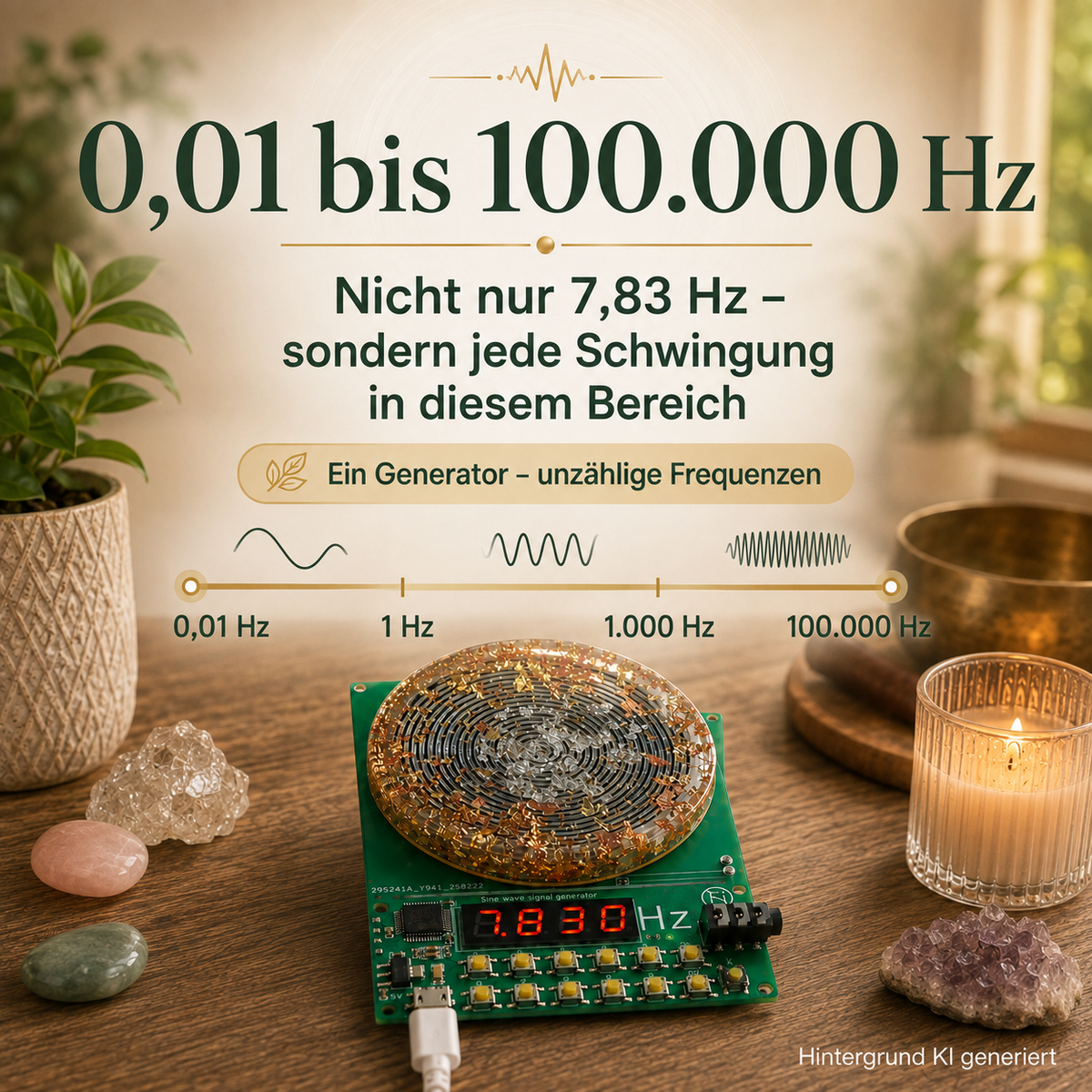 Schumann Frequenzgenerator V2