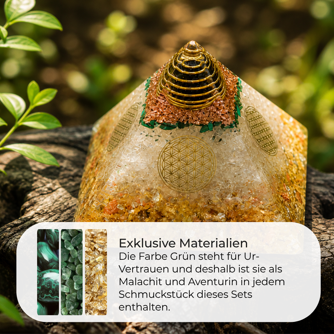 3 Orgoniten im Set - 