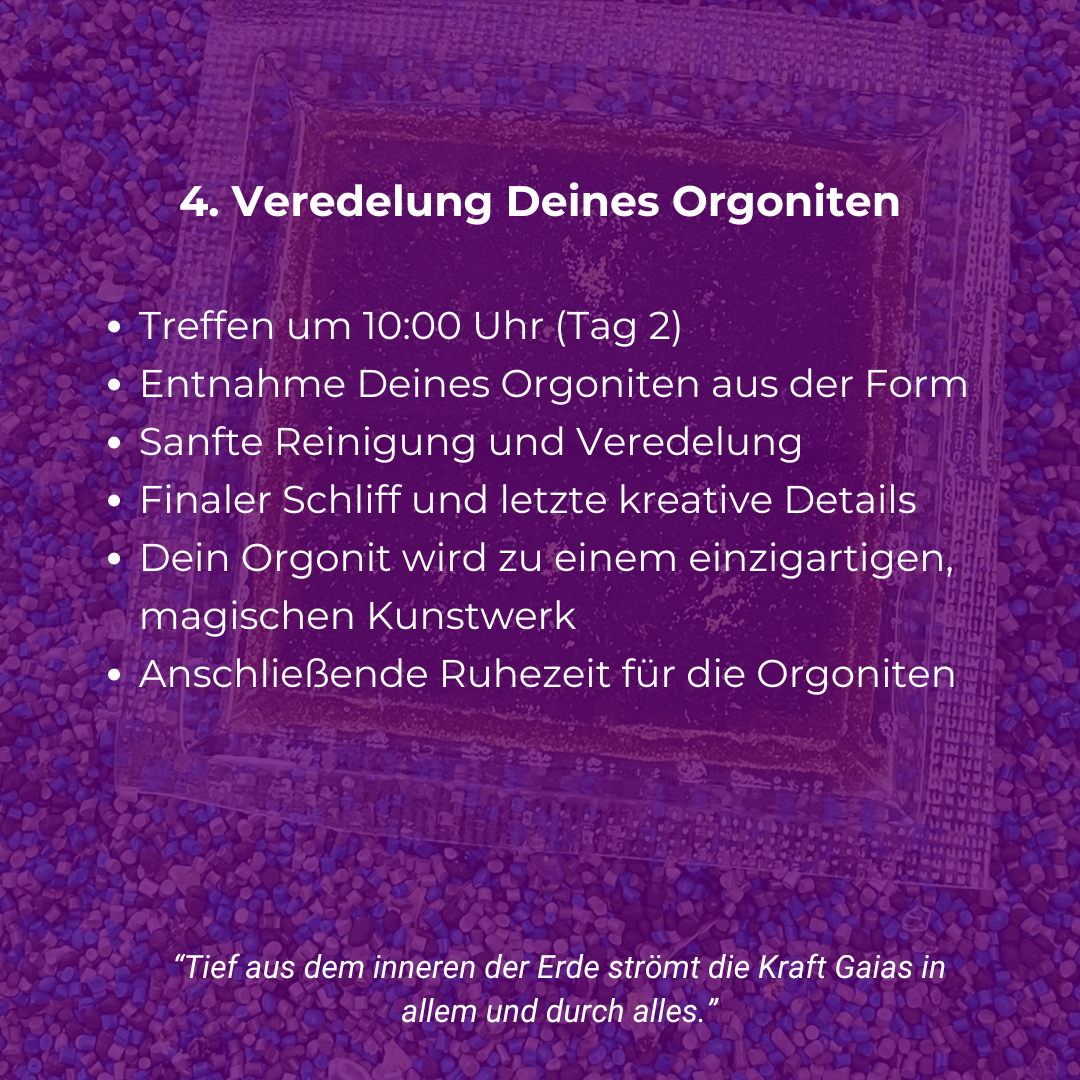 Orgonit Workshop