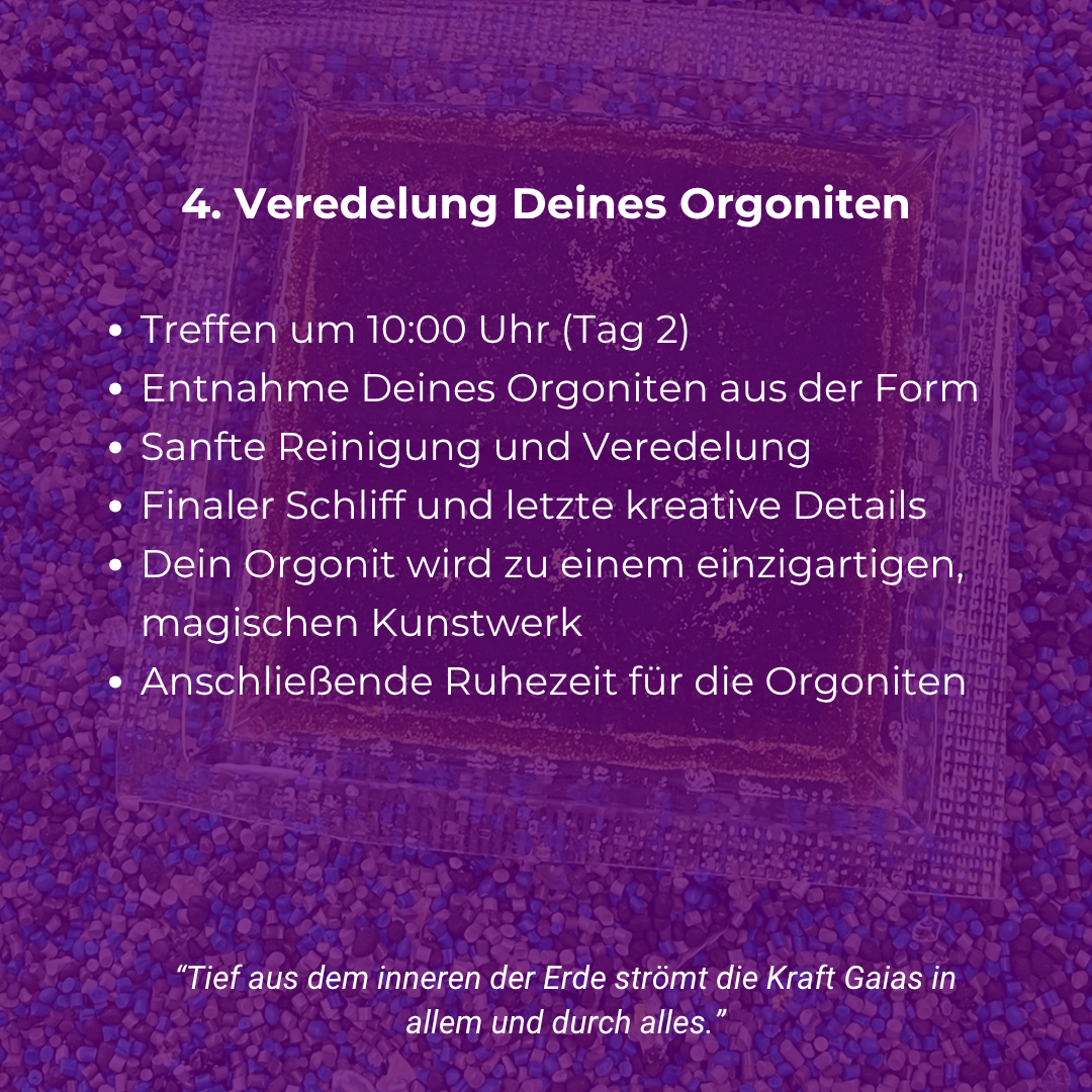 Orgonit Workshop