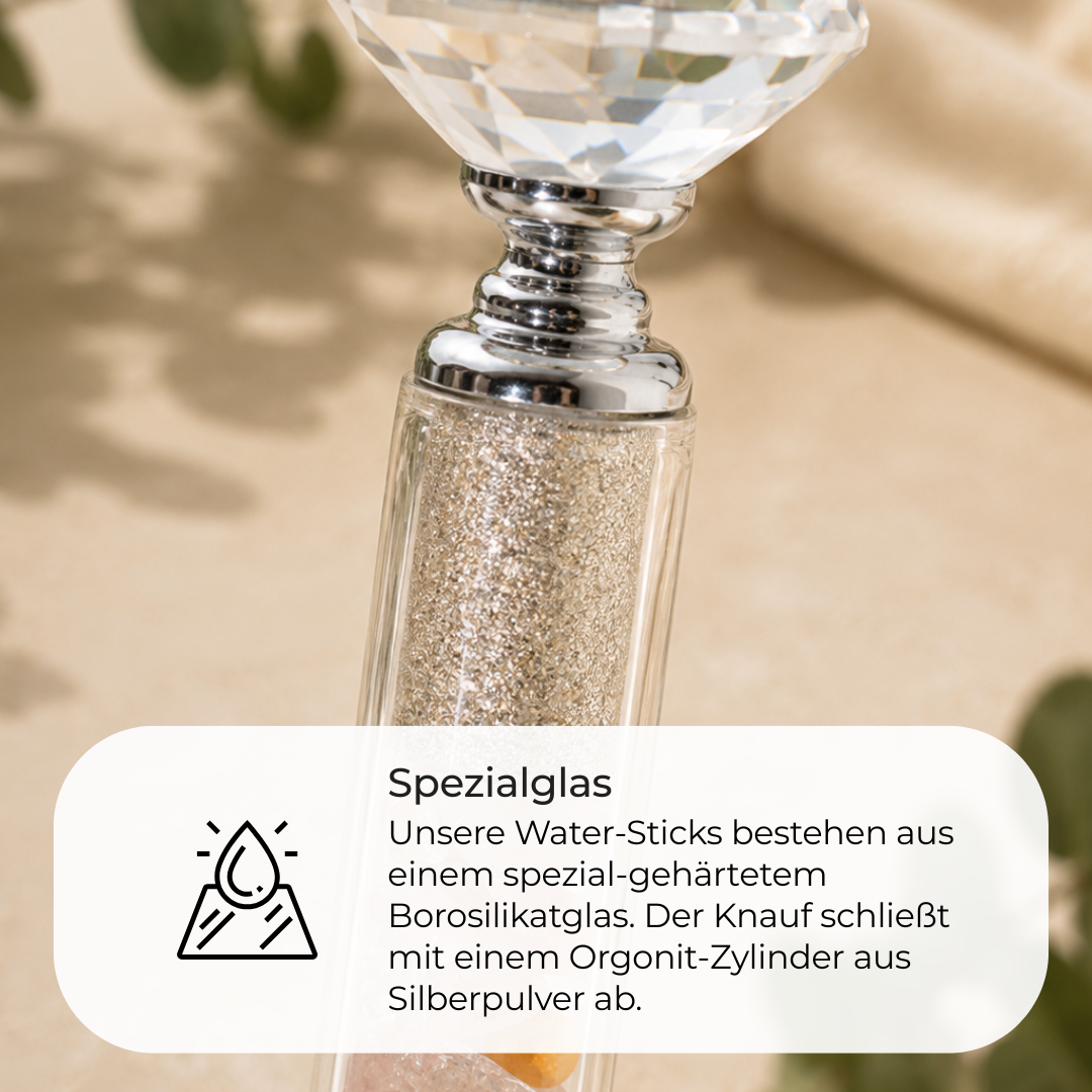 Edelstein Wasserstab 