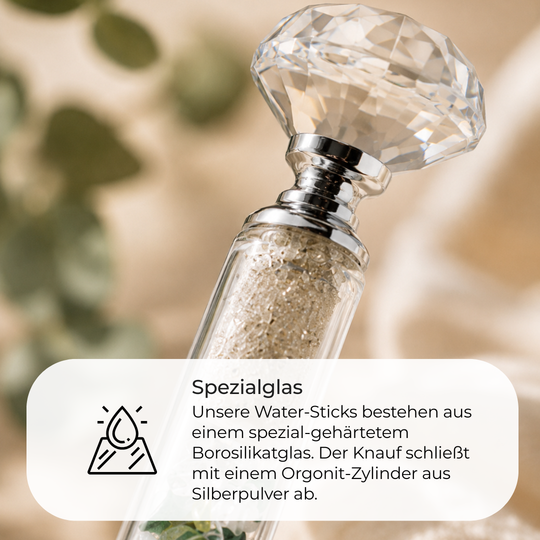Edelstein Wasserstab 