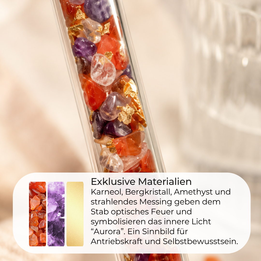 Edelstein Wasserstab 