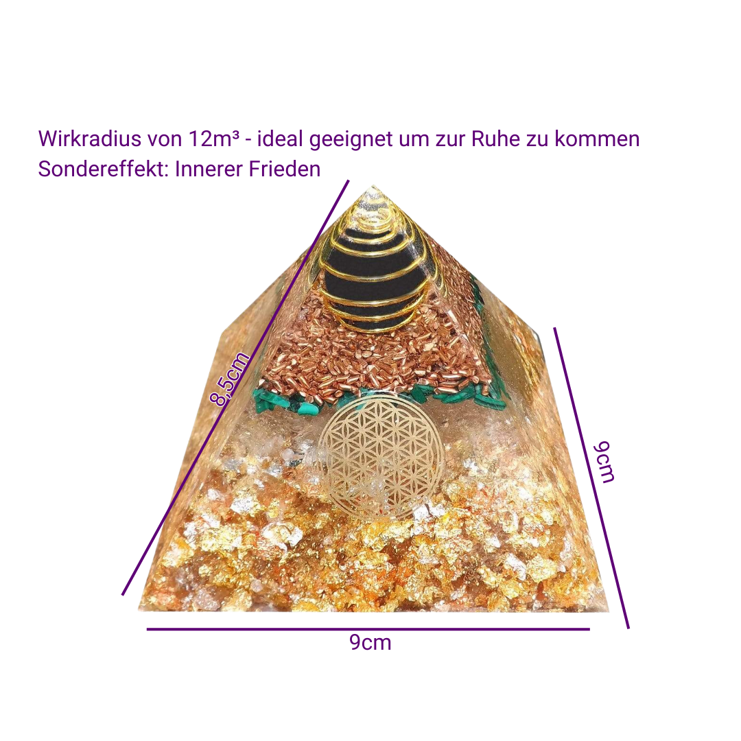 Orgonit Pyramide –  Klarheit, Konzentration