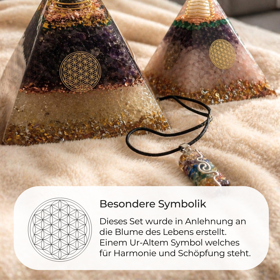 3 Orgoniten im Set - 