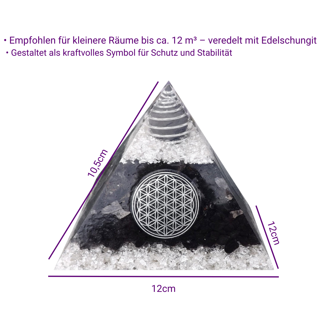 Edelschungit Pyramide - Stiller Wächter
