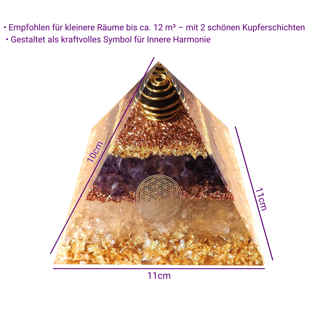 Orgon Generator Pyramide Groß - Innere Harmonie