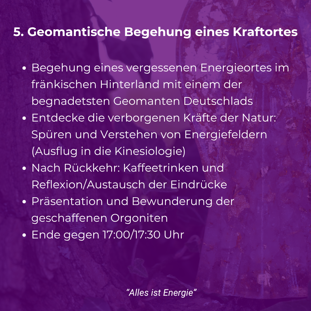 Orgonit Workshop