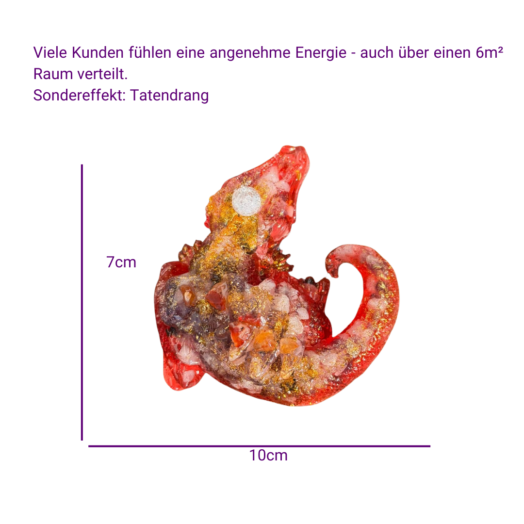 Orgonit Wunschfeuer-Drache
