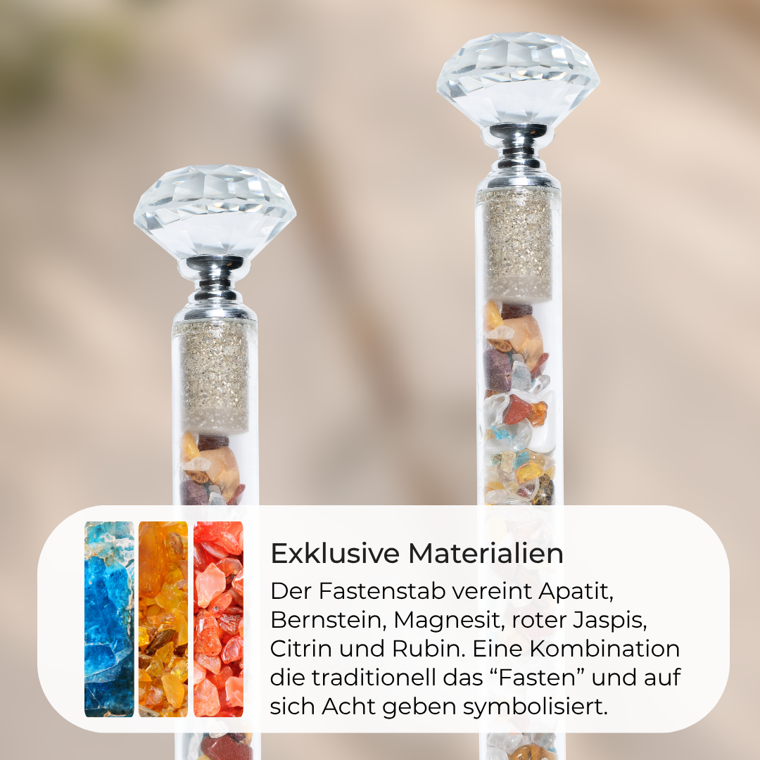 Edelstein Wasserstab 