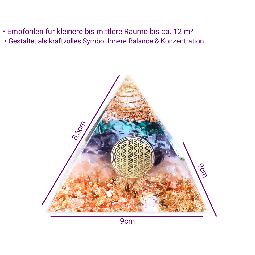 Orgon Generator Pyramide - Innere Balance, Konzentration