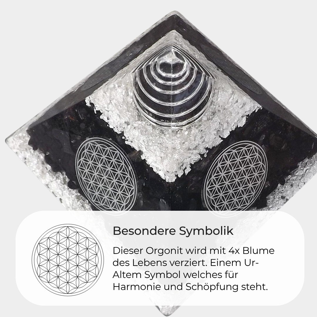 Edelschungit Pyramide - Stiller Wächter