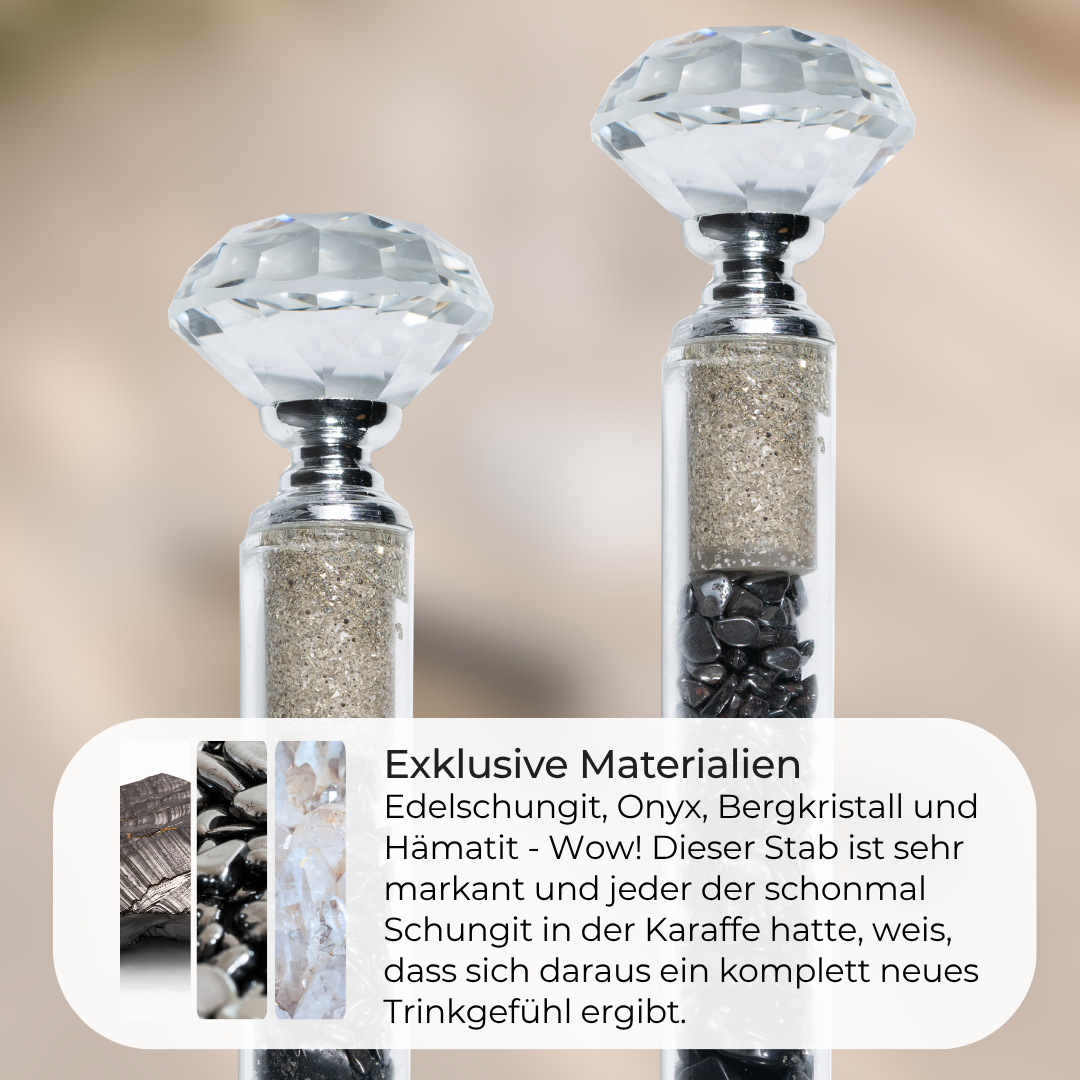 Edelstein Wasserstab 