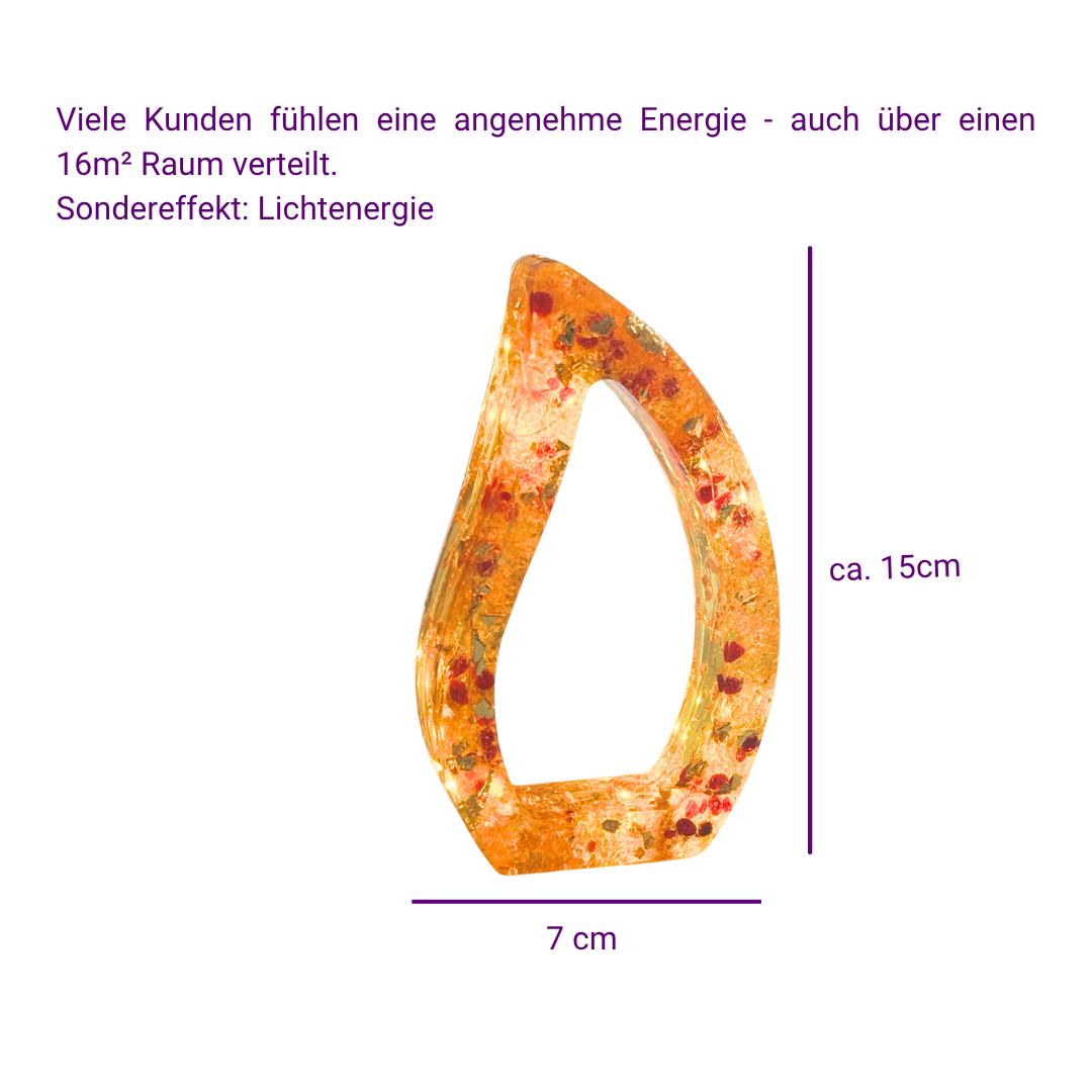 Leuchtender Orgonit - Christusflamme
