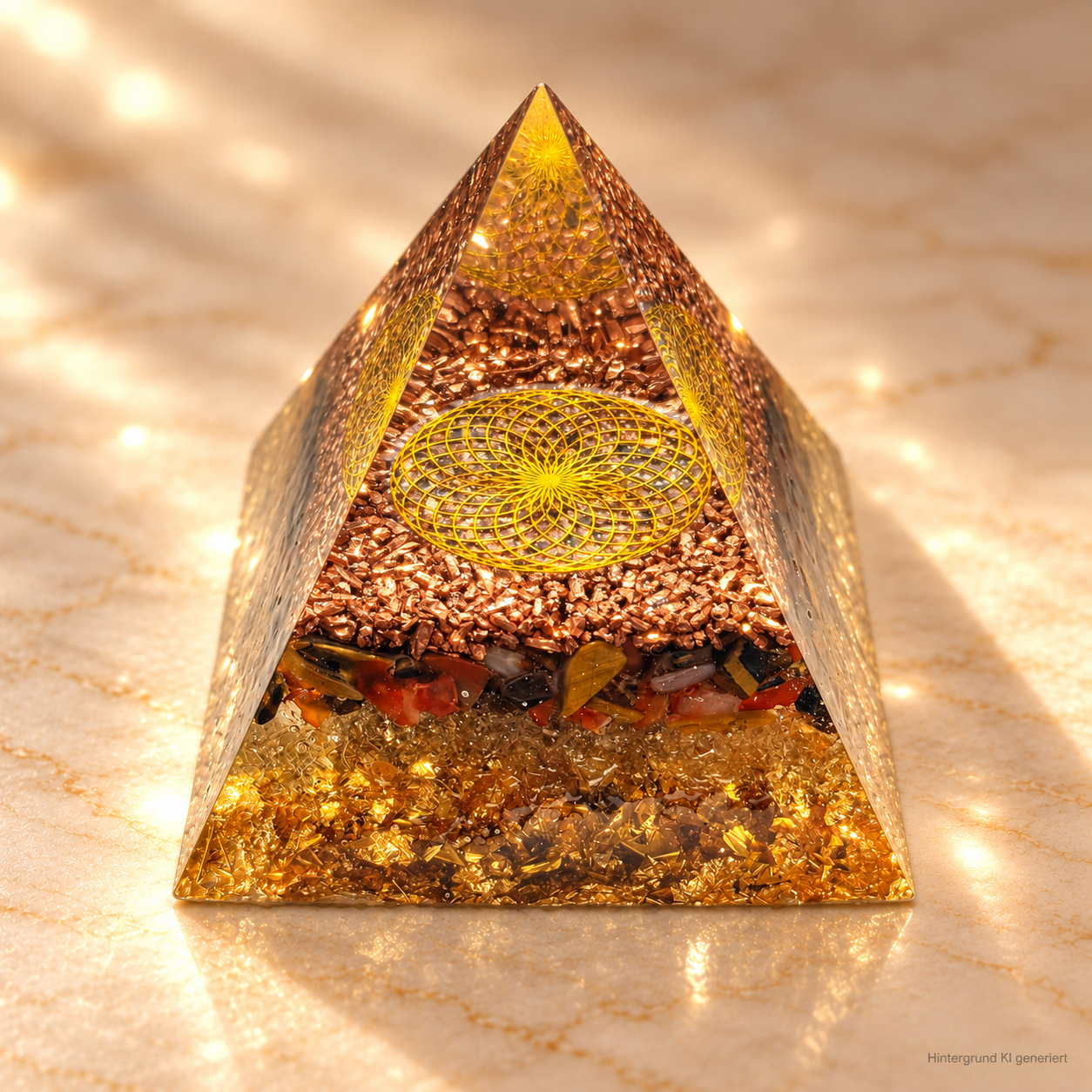 Sonderverkauf-Angebot: Heilige Geometrie Pyramide