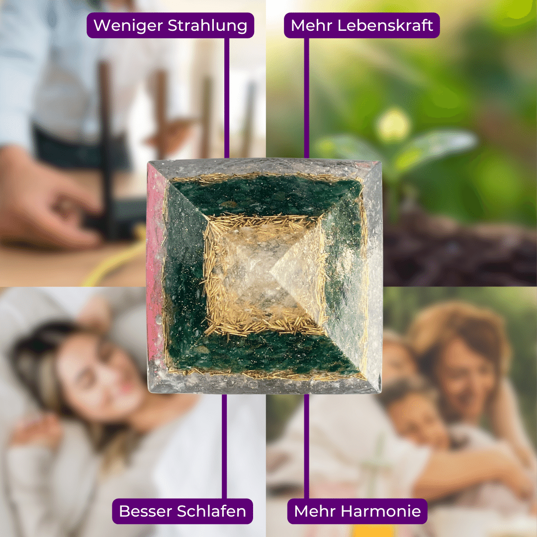 Orgonit Generator Pyramide - Erfüllung, Manifestation