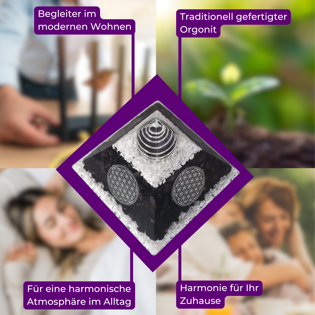 Edelschungit Pyramide - Stiller Wächter