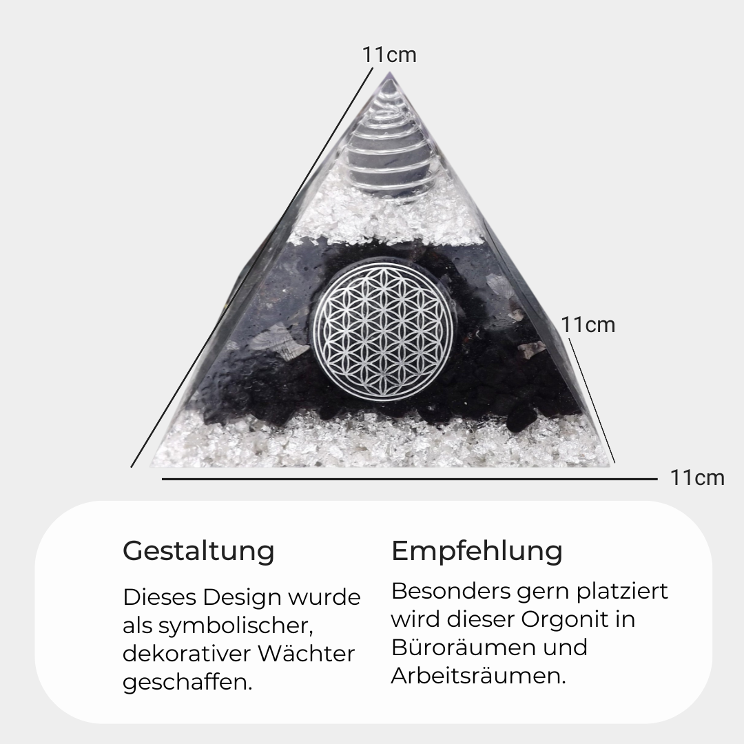 Edelschungit Pyramide - Stiller Wächter