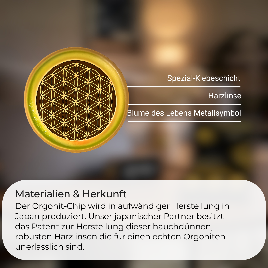 Orgonit Chip zum Aufkleben