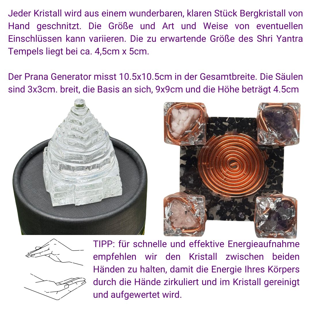 Shri Yantra -  Energie-Läuterung
