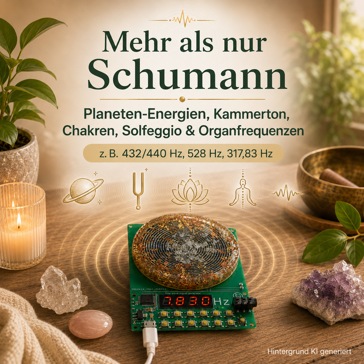Schumann Frequenzgenerator V2