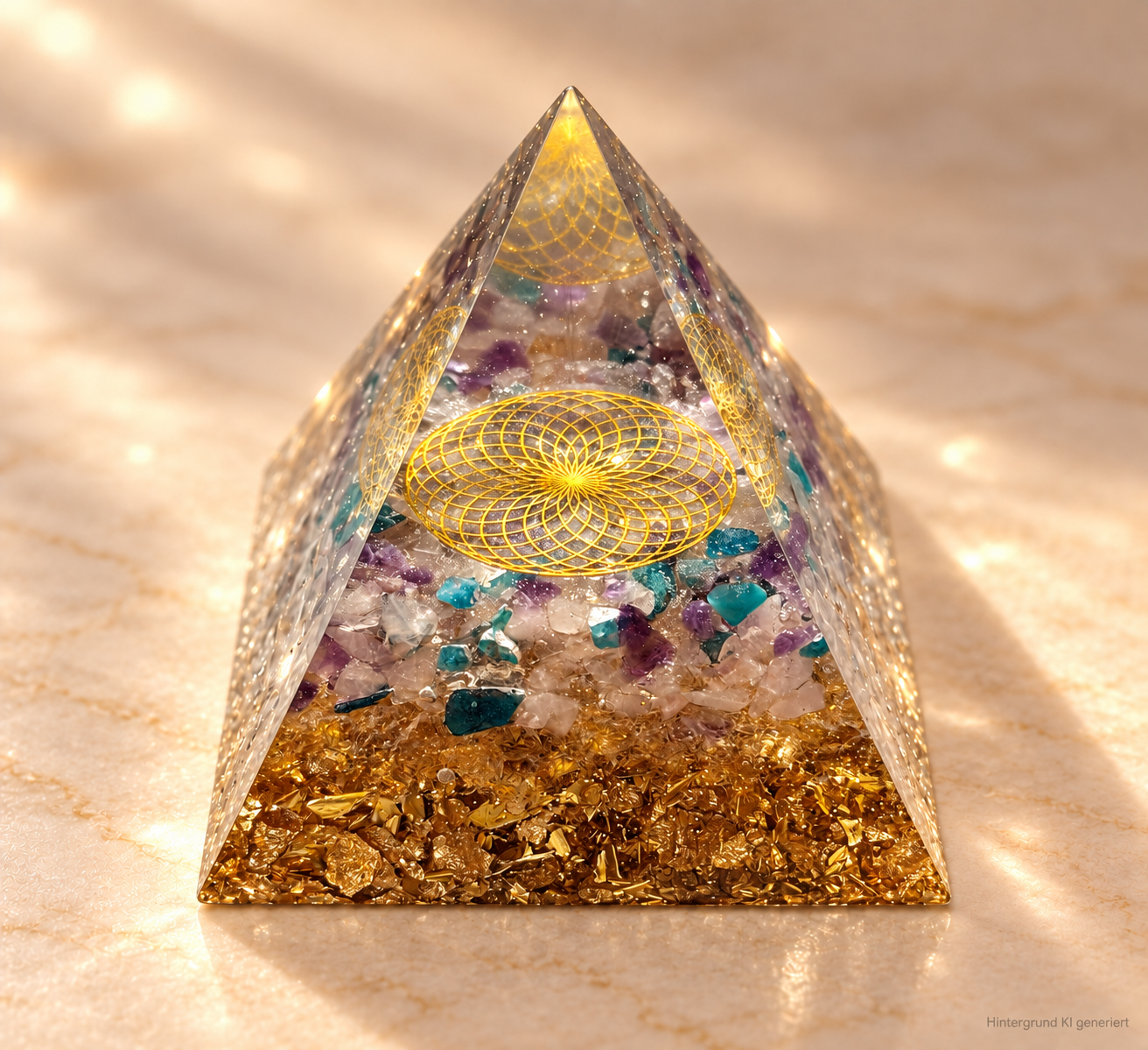 Sonderverkauf-Angebot: Heilige Geometrie Pyramide