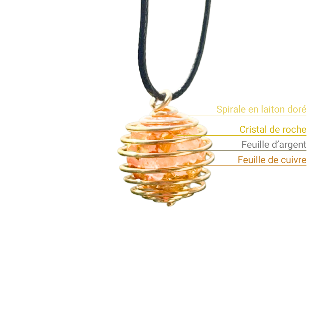 Pendentif Orgonite - Équilibre Intérieur
