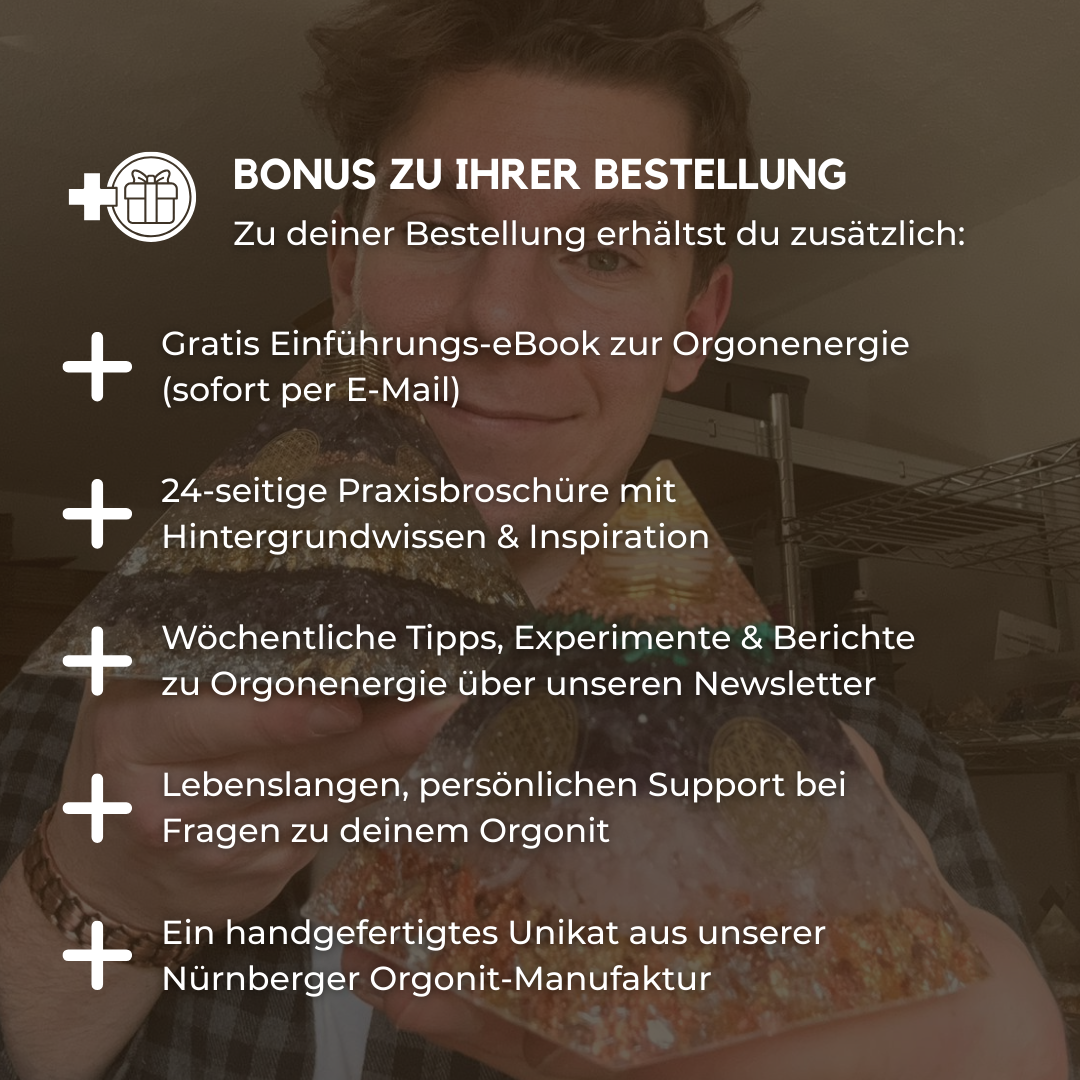 Orgon Generator Pyramide - Innere Balance, Konzentration