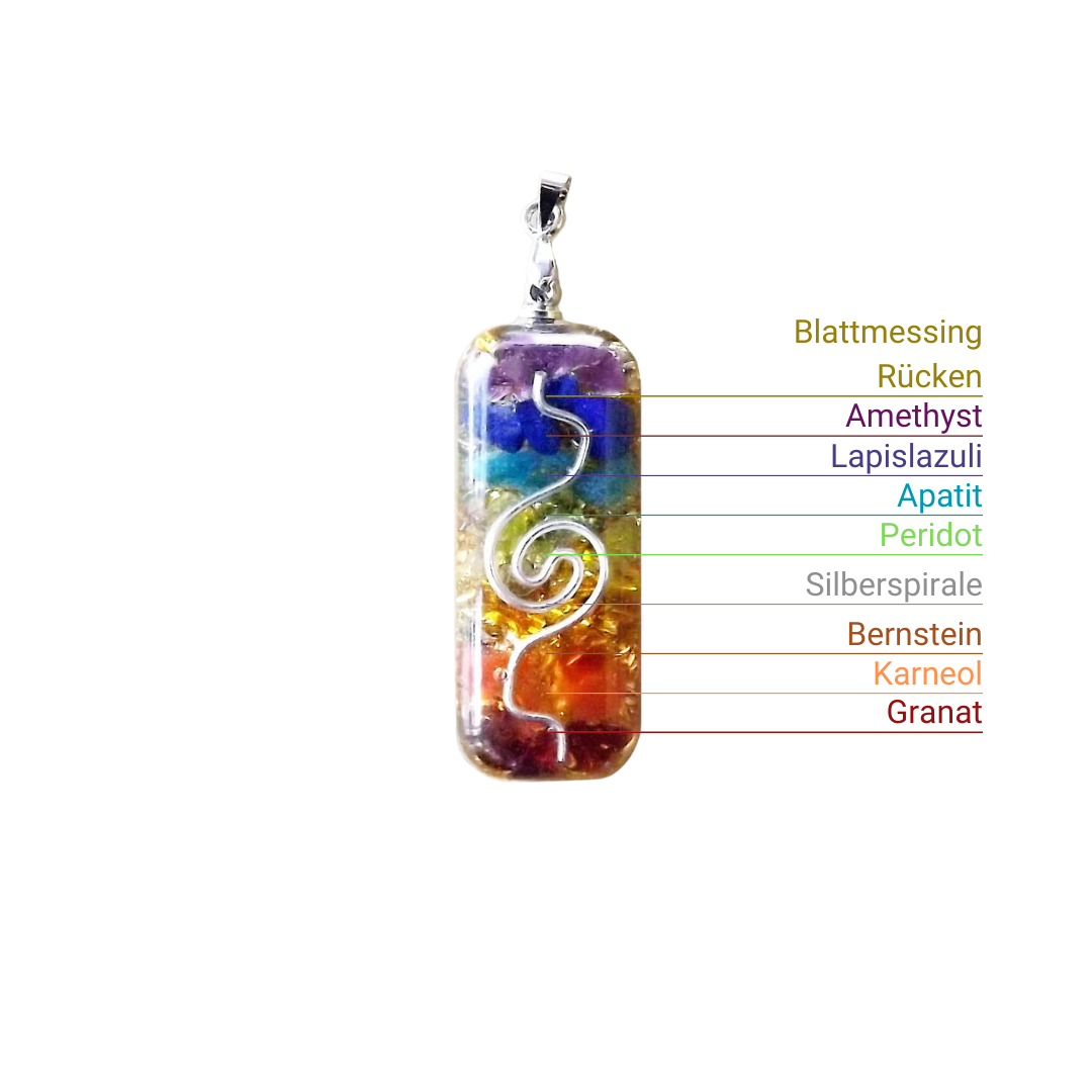 Orgonit Chakra-Anhänger - Aktivierung, Synchronisation