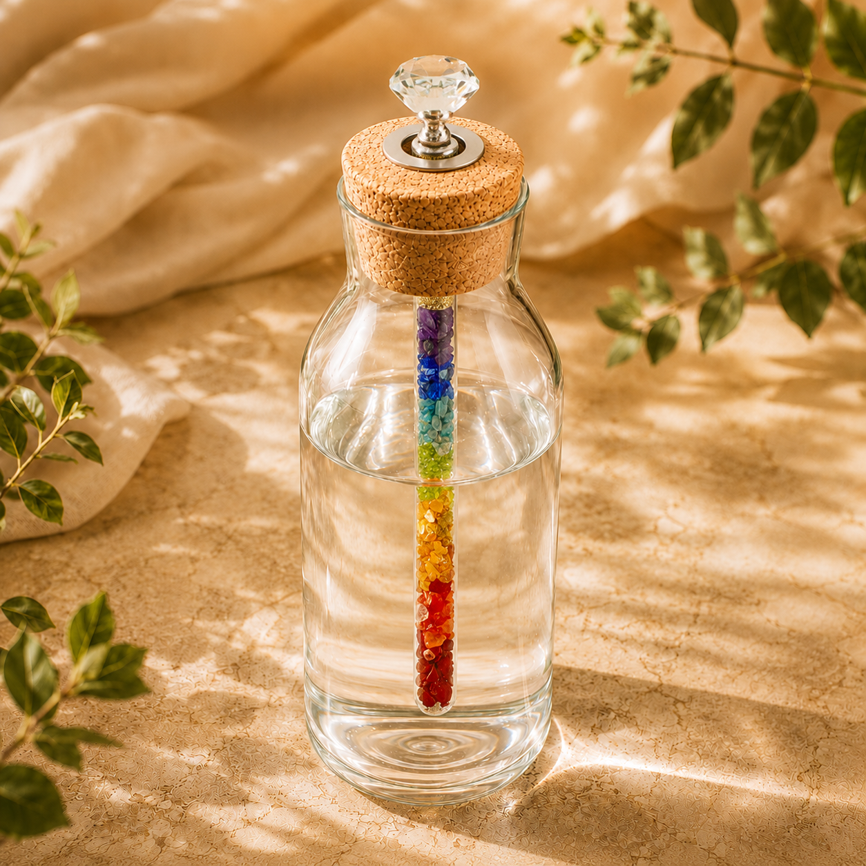 Edelstein Wasserstab 