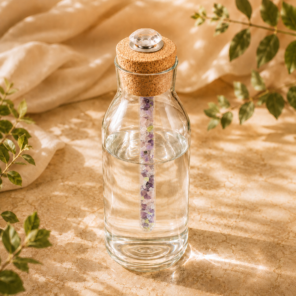 Edelstein Wasserstab 
