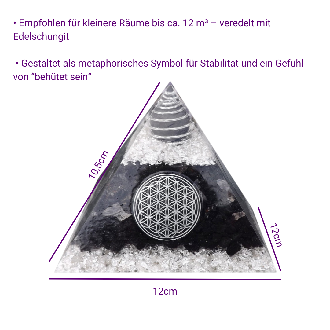 Edelschungit Pyramide - Stiller Wächter